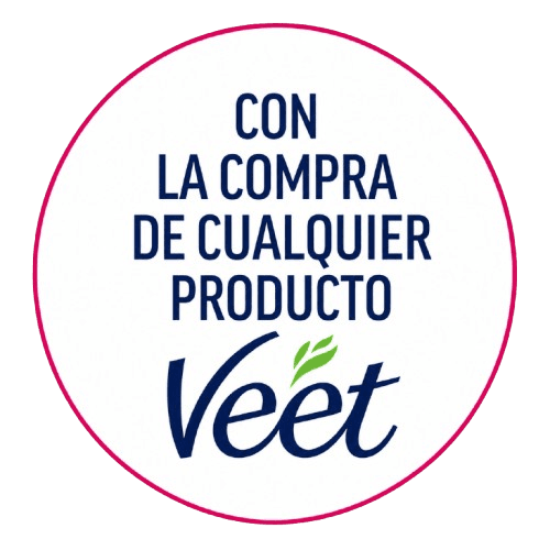 Con la compra de cualquier producto Veet